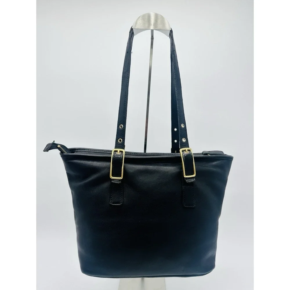 Coach 9847 Vintage Legacy West Market Tote Black EUC Old Money Luxury Brass